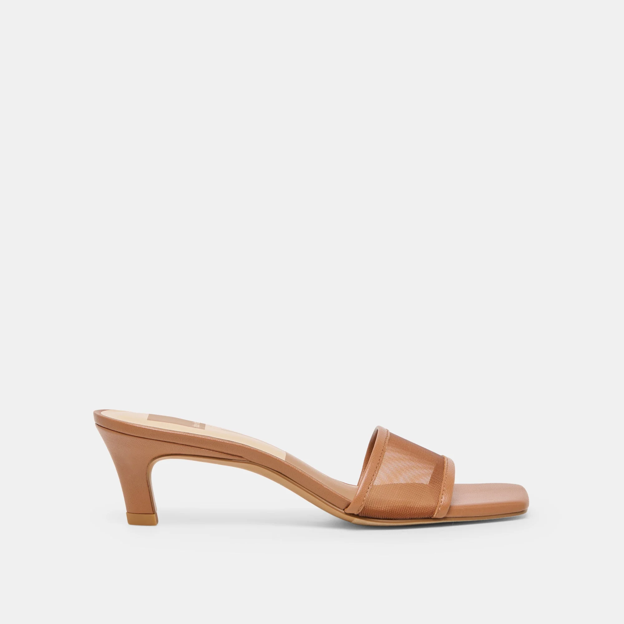 REXA MESH HEELS CARAMEL MESH - 1