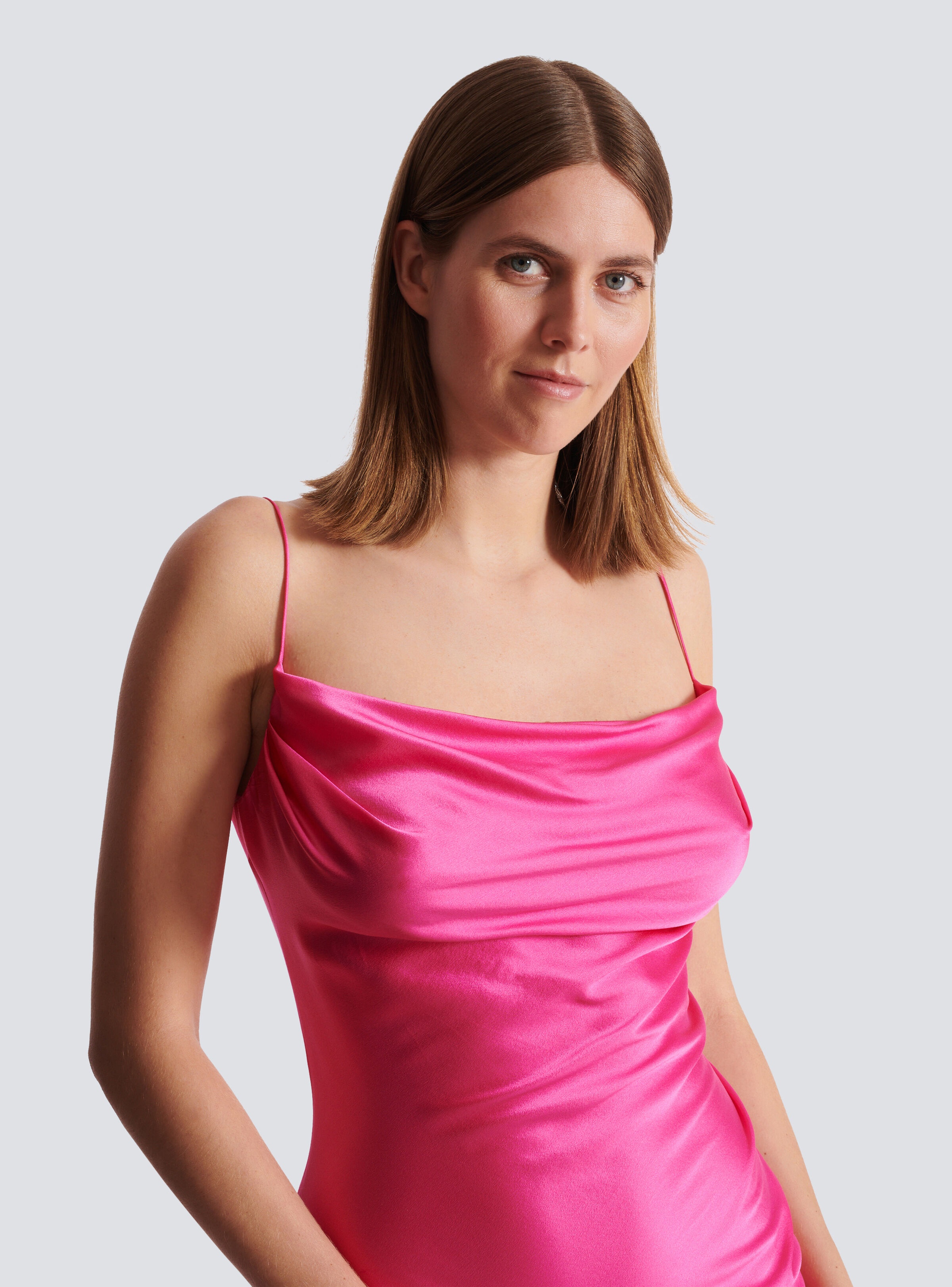 Slit knit dress - 7
