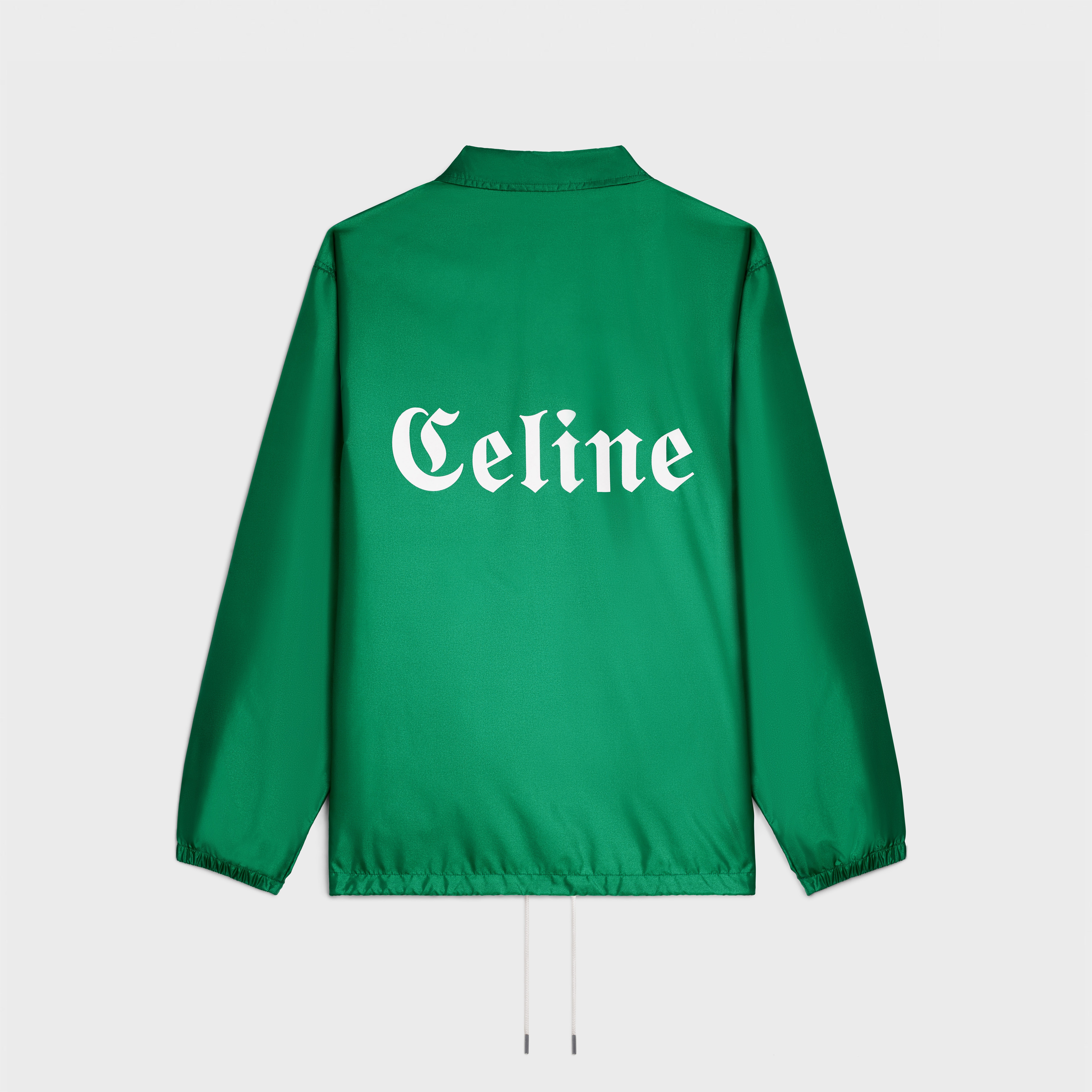 long coach jacket in lightweight nylon - 2