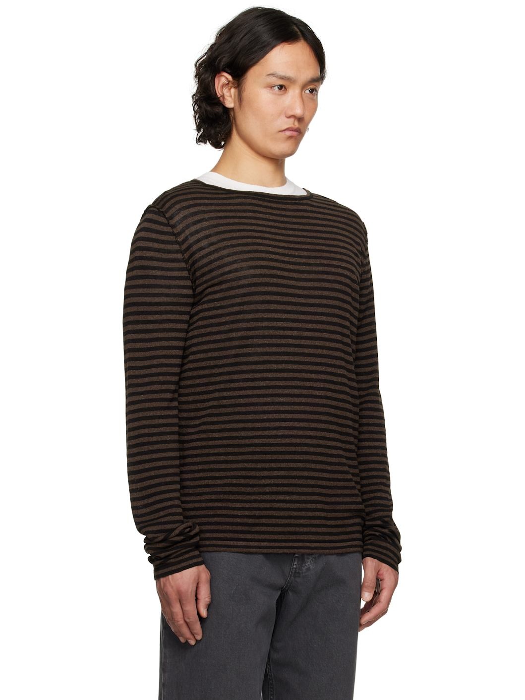 Brown & Black Lillard Sweater - 2