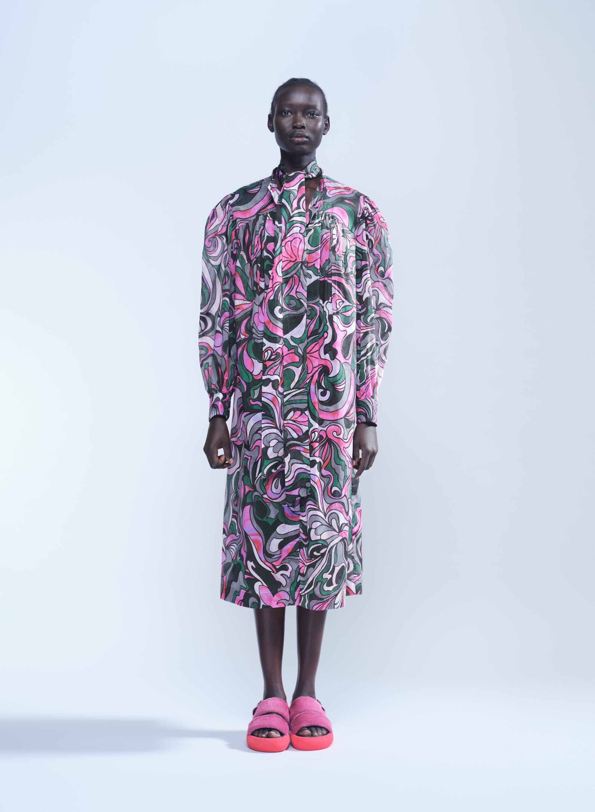 DRESS WITH TIE - 2