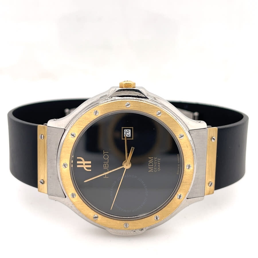 Pre-owned Hublot Classic MDM Black Dial Ladies Watch 1401.2 - 5