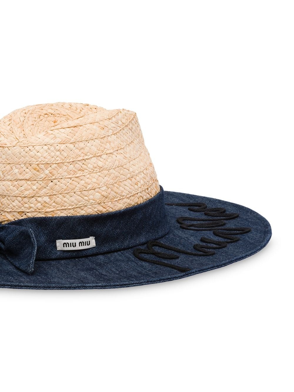 logo embroidered sun hat - 2