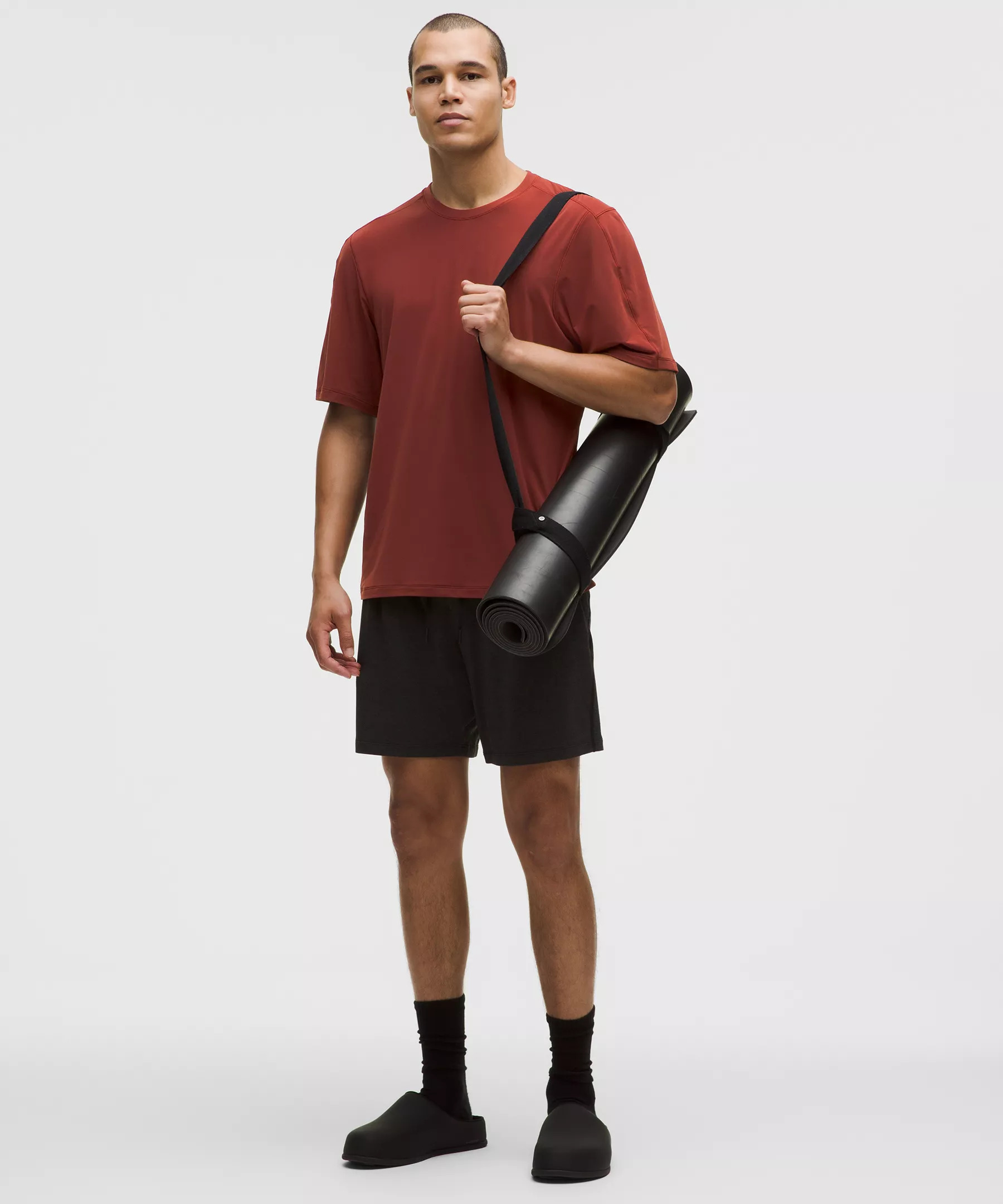 Brushed Yoga Crewneck T-Shirt - 2
