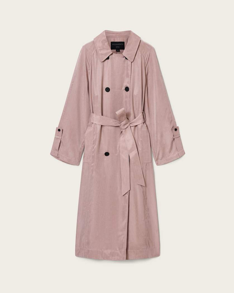 LIZIE DOUBLE BREASTED TRENCH COAT 1