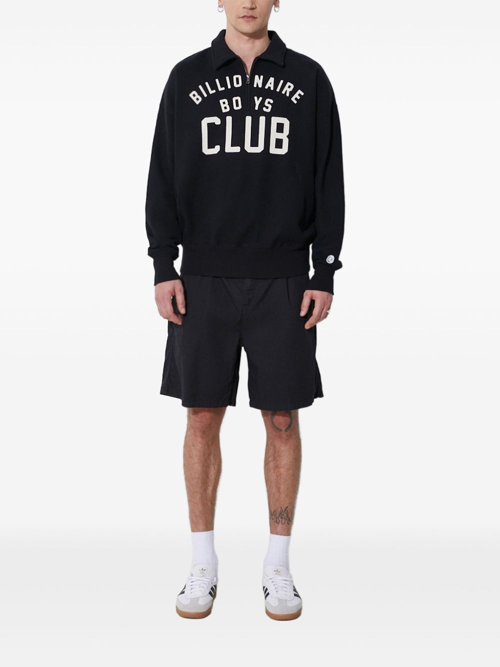 half-zip sweatshirt - 1