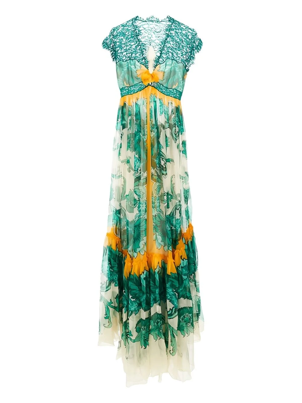 printed maxi dress - 1