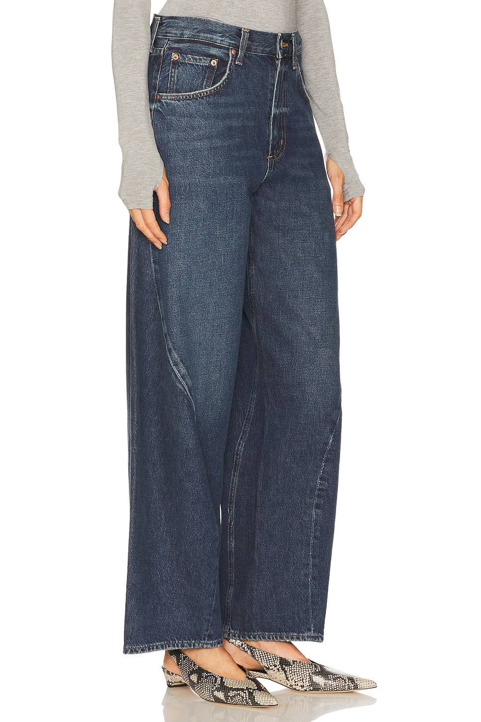 Twist Wide Leg Jeans - 2