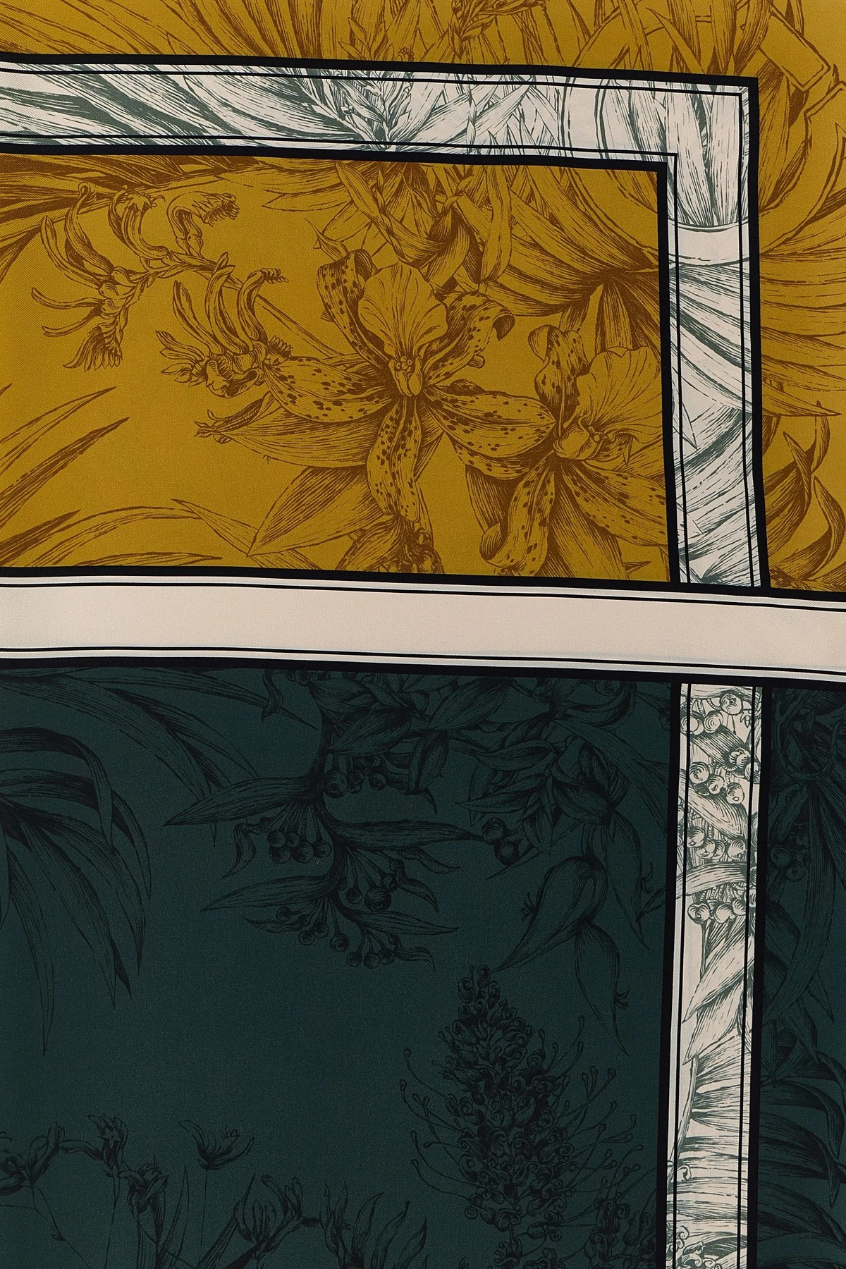 'Gravure' print scarf - 3