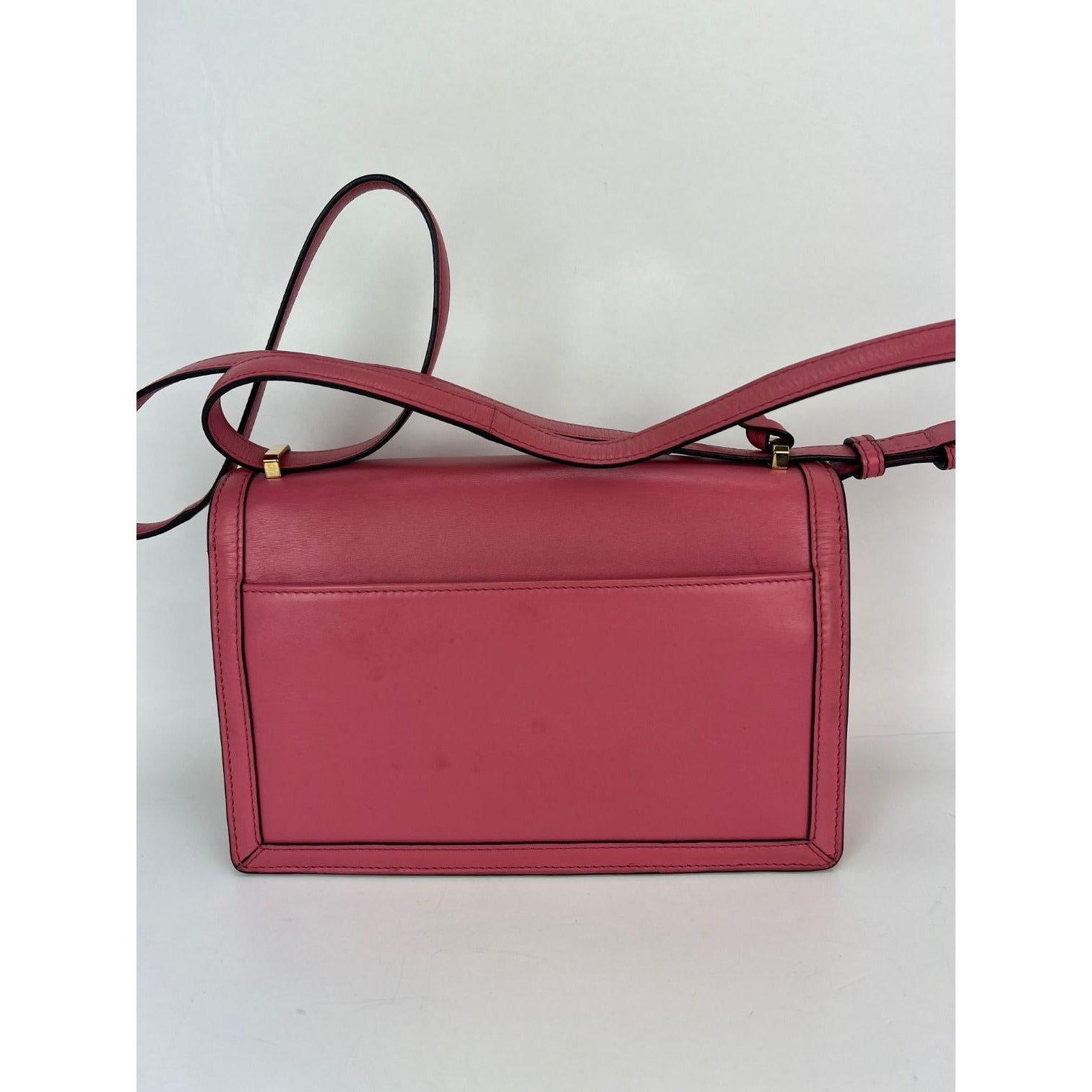 Loewe Medium Barcelona Pink Leather Shoulder Bag - 2