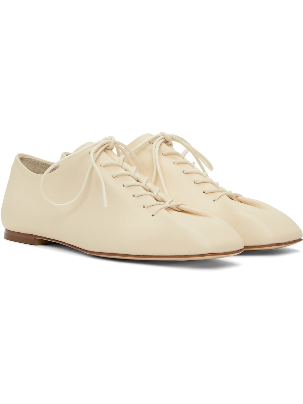 Off-White Isla Nappa Leather Derbys - 4