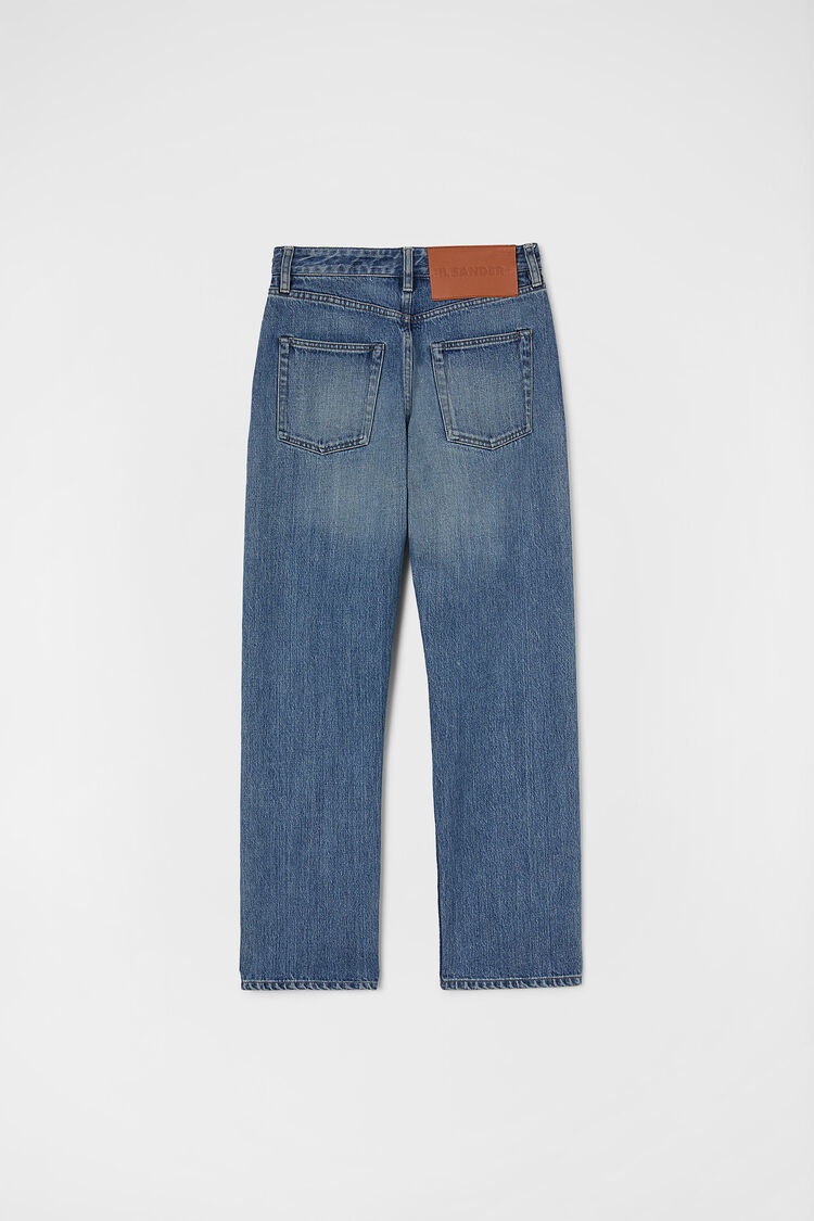 デニム・ジーパン JIL SANDER Women Denim Pants J40KA0243J45291 420 BLUE Slim Denim Trousers Woman | Jil Sander Official Online Store