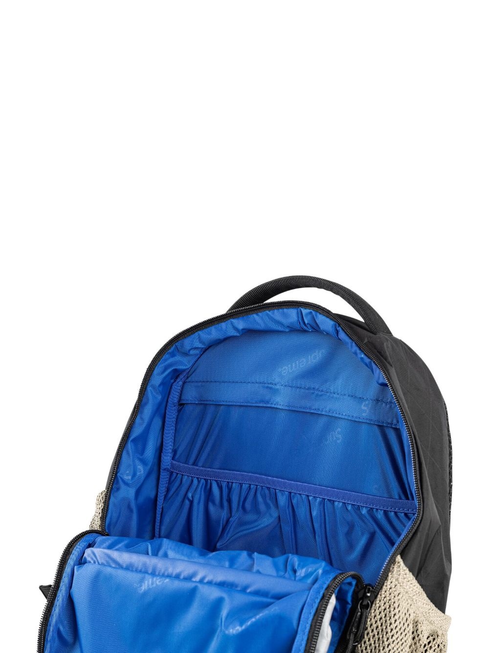 logo colour-block backpack - 4