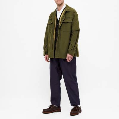 BEAMS PLUS Beams Plus Mil Zip Taslan T-400 Shirt Jacket outlook