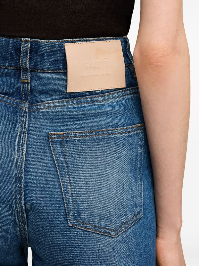 high-rise flared-leg jeans 6