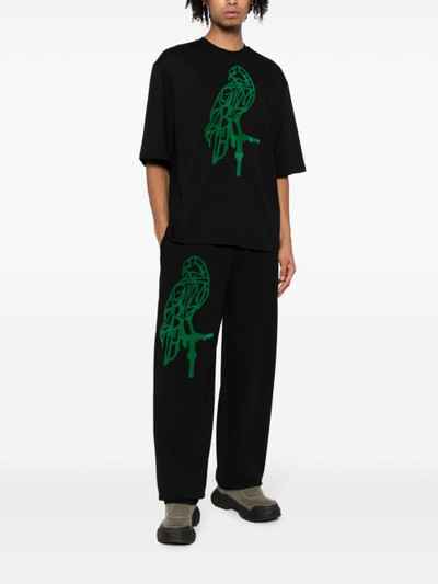 GmbH graphic-print track pants outlook