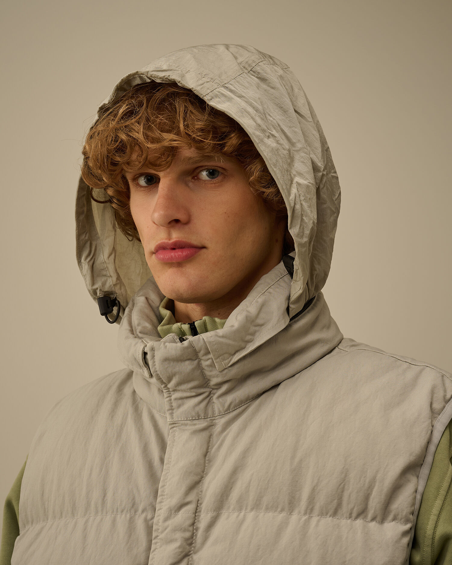 Eco-Chrome R Mixed Hooded Down Gilet - 6