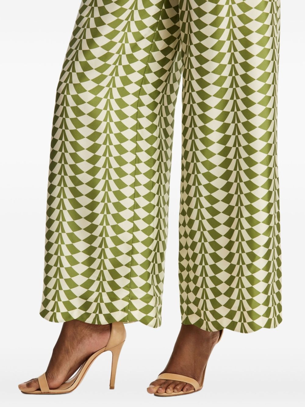 Geo silk trousers - 5