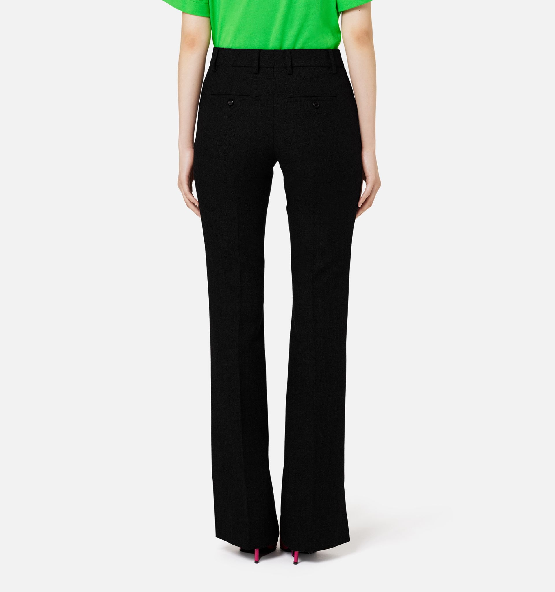 Flare Fit Trousers - 5