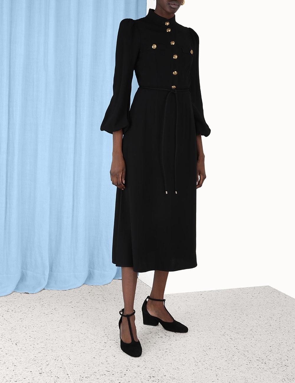 Zimmermann UTILITY MIDI DRESS REVERSIBLE