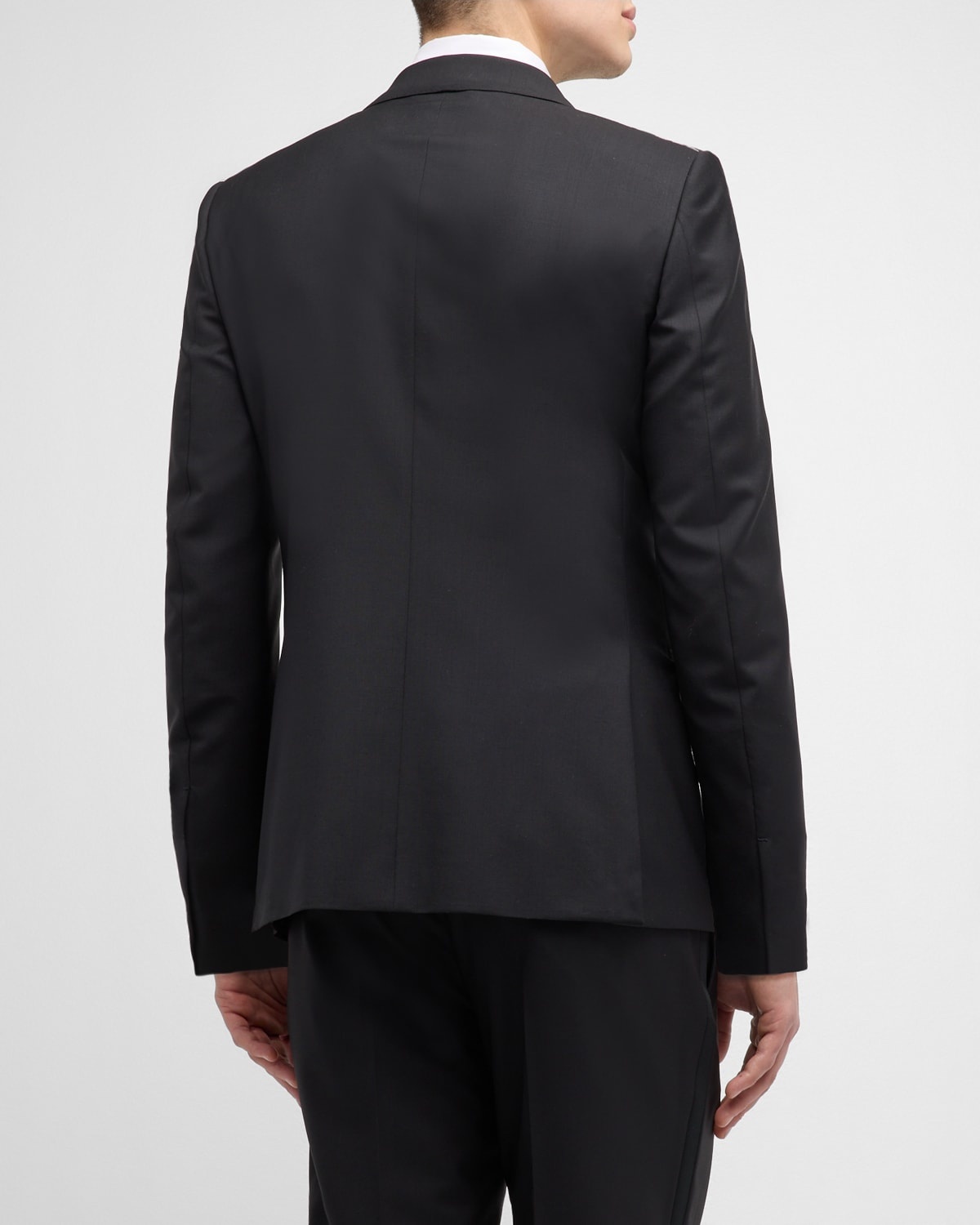 Men's Wool-Mohair Solid Tuxedo - 9