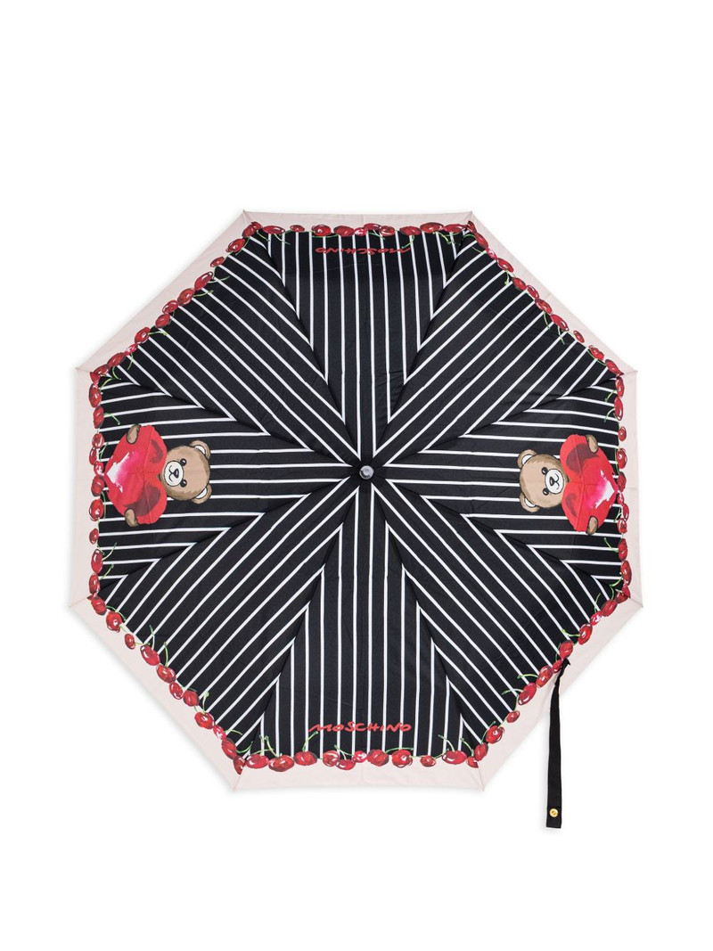 striped-print umbrella 1