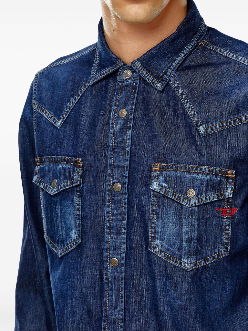 D-Vega denim shirt - 5