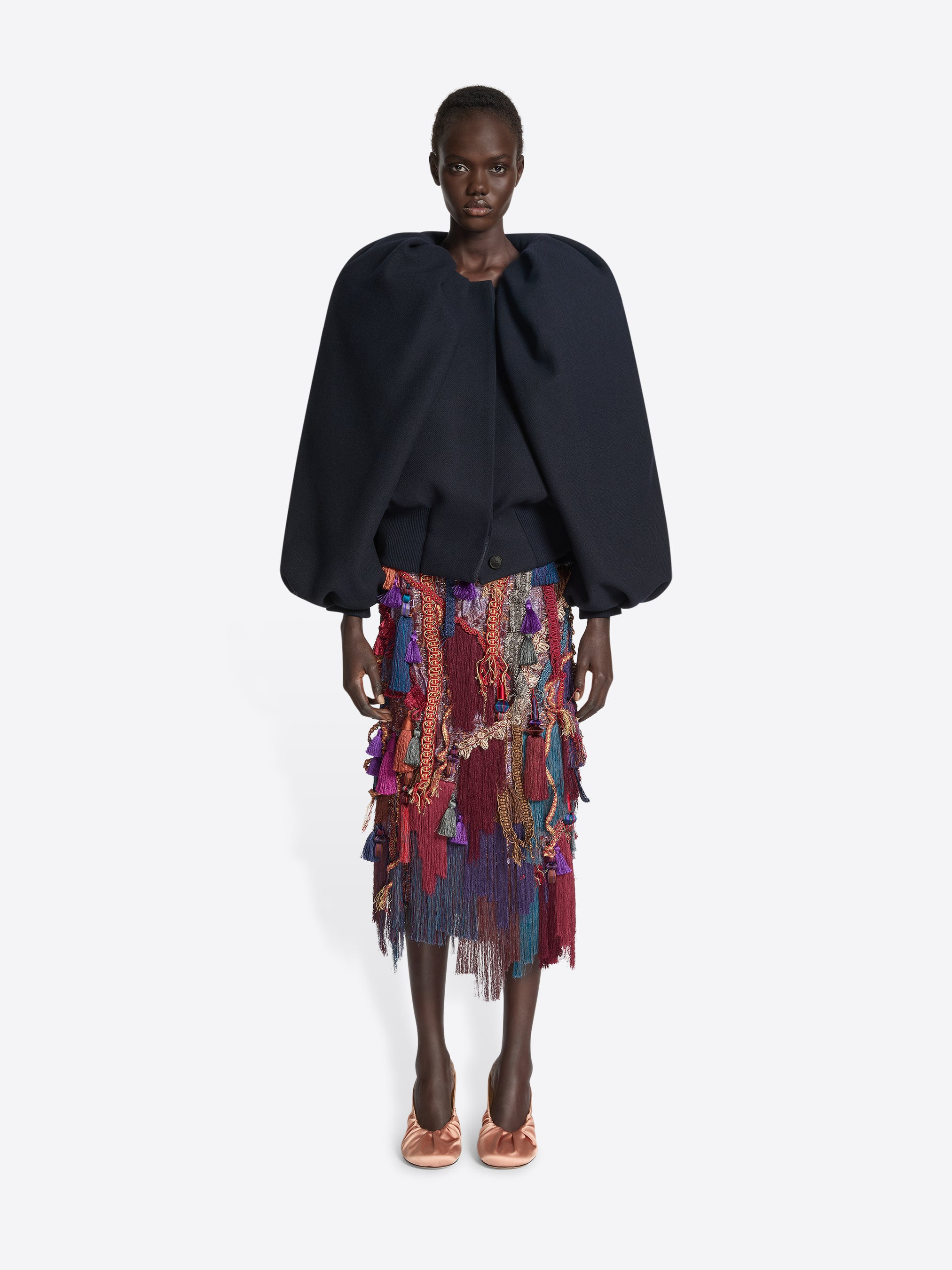 CONSTRUCTED WOOL JACKET - 2
