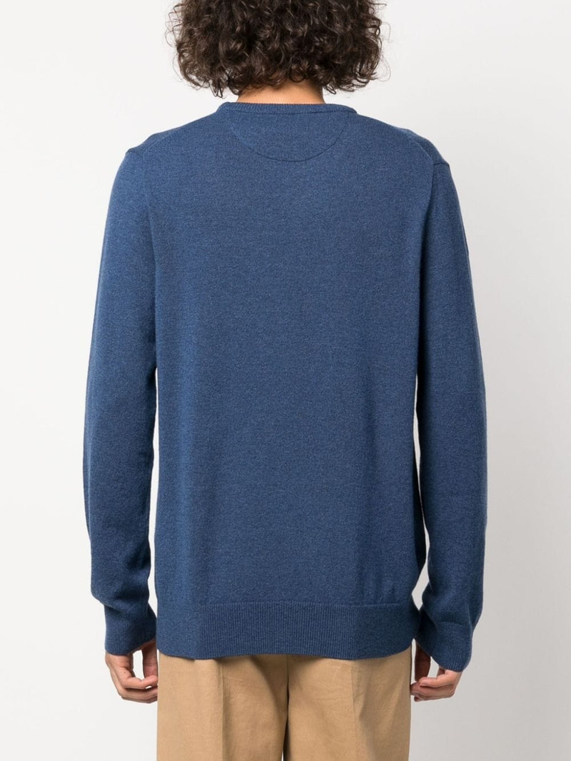 Polo-Pony-embroidered wool jumper 4