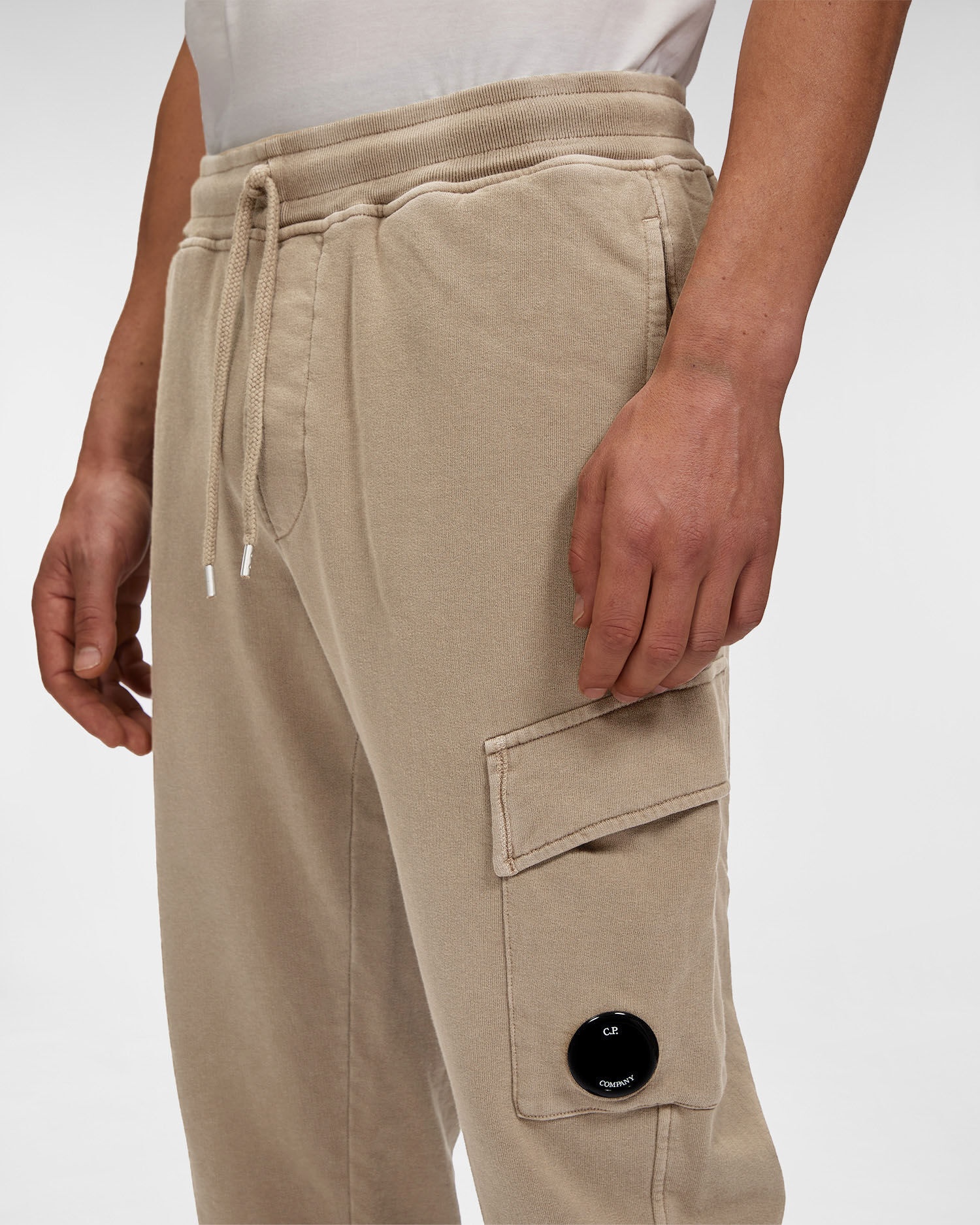 Cotton Fleece Cargo Sweatpants - 5