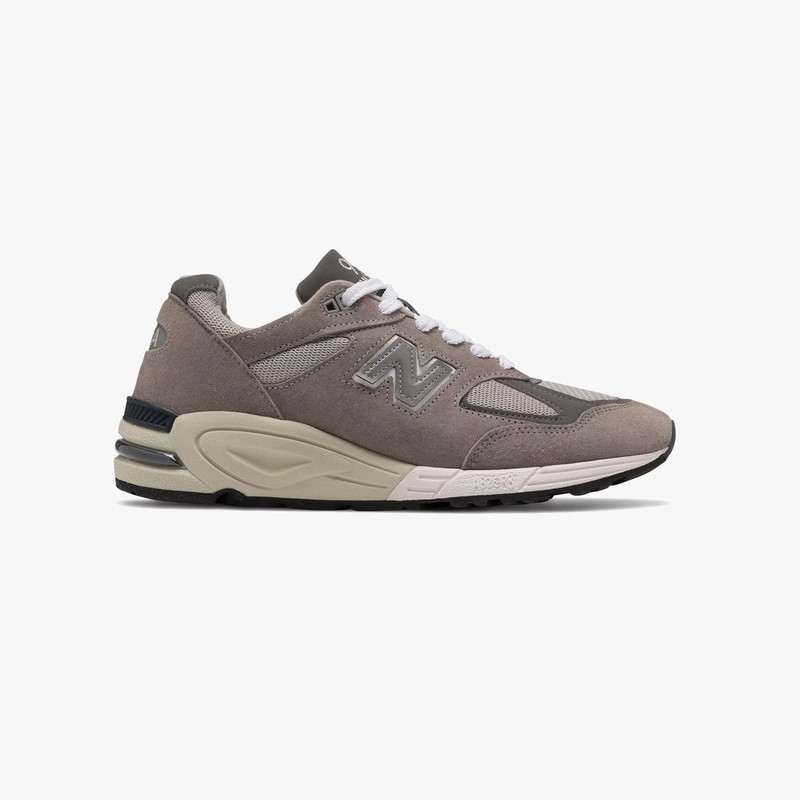 M990v2 Suede and Mesh Sneakers - 1