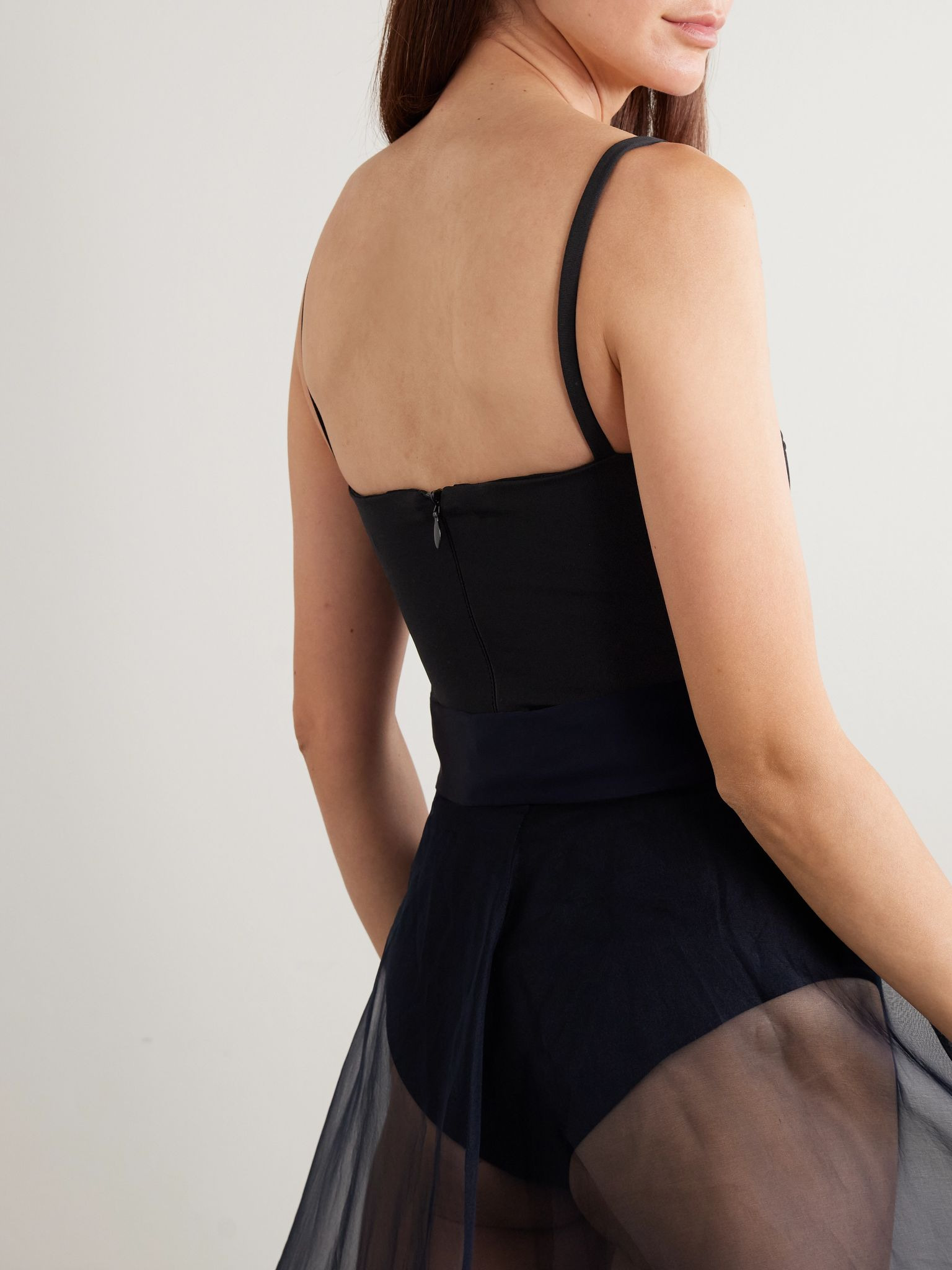 Stretch-jersey bodysuit Black - 3