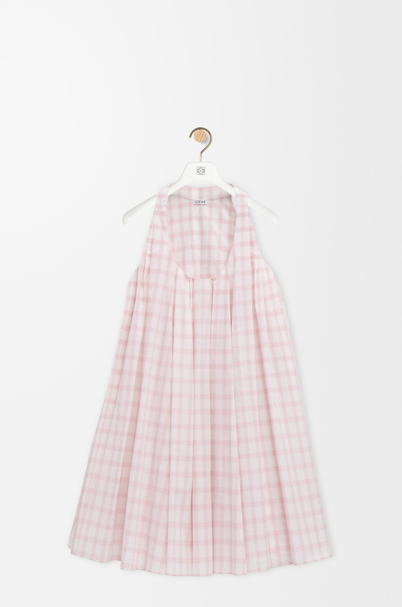 Trapeze dress in cotton - 1
