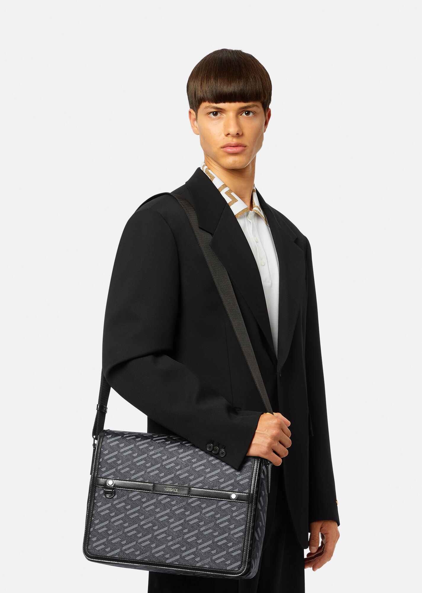 La Greca Signature Messenger Bag - 6