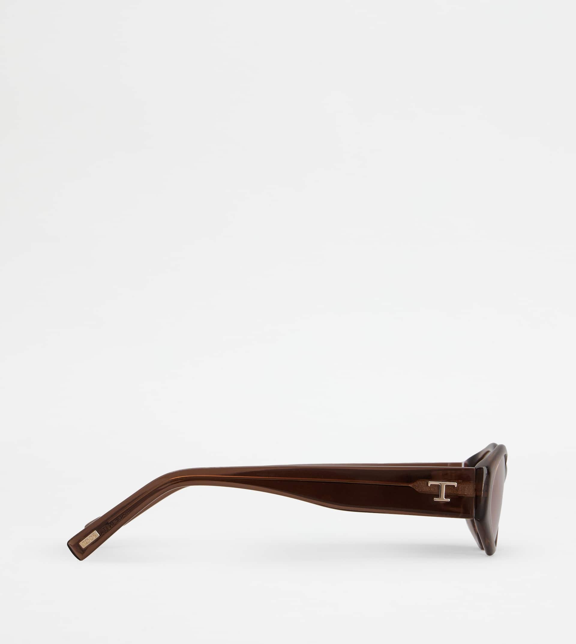 OVAL SUNGLASSES - BROWN - 2