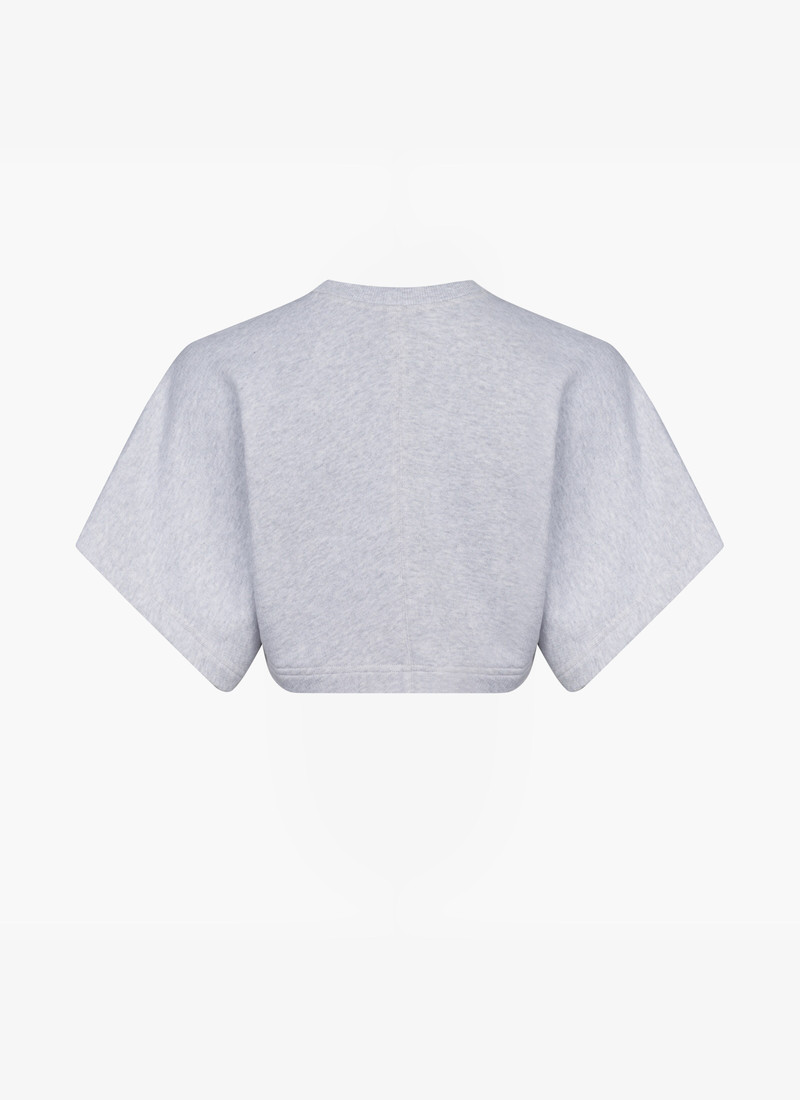 Alaïa CROPPED COTTON SWEATSHIRT outlook