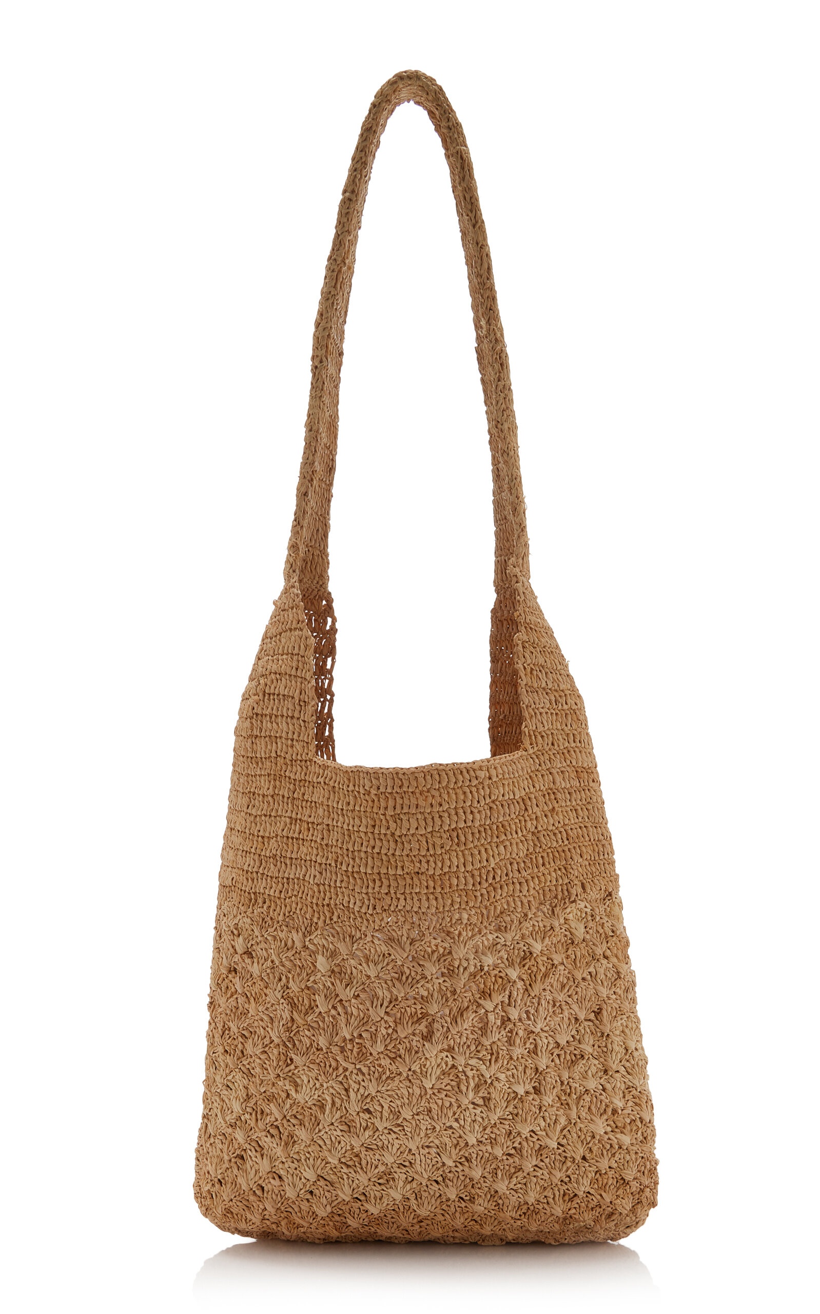 Praia Small Woven Raffia Tote Bag neutral - 4