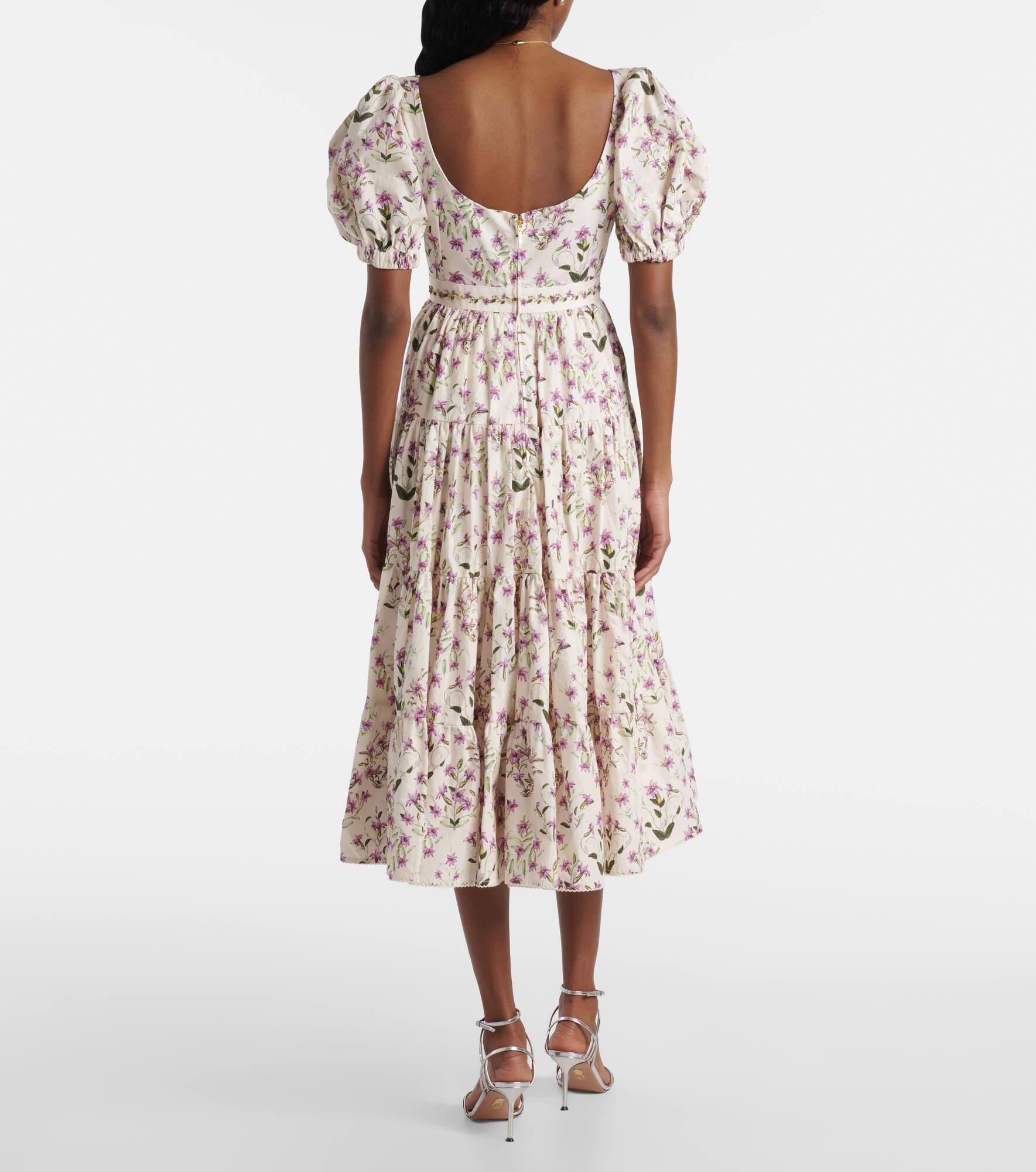 Palmera tiered cotton maxi dress - 3