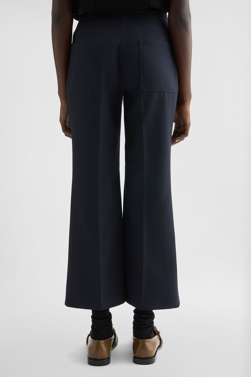 Wool Gabardine Tailored Trousers 2