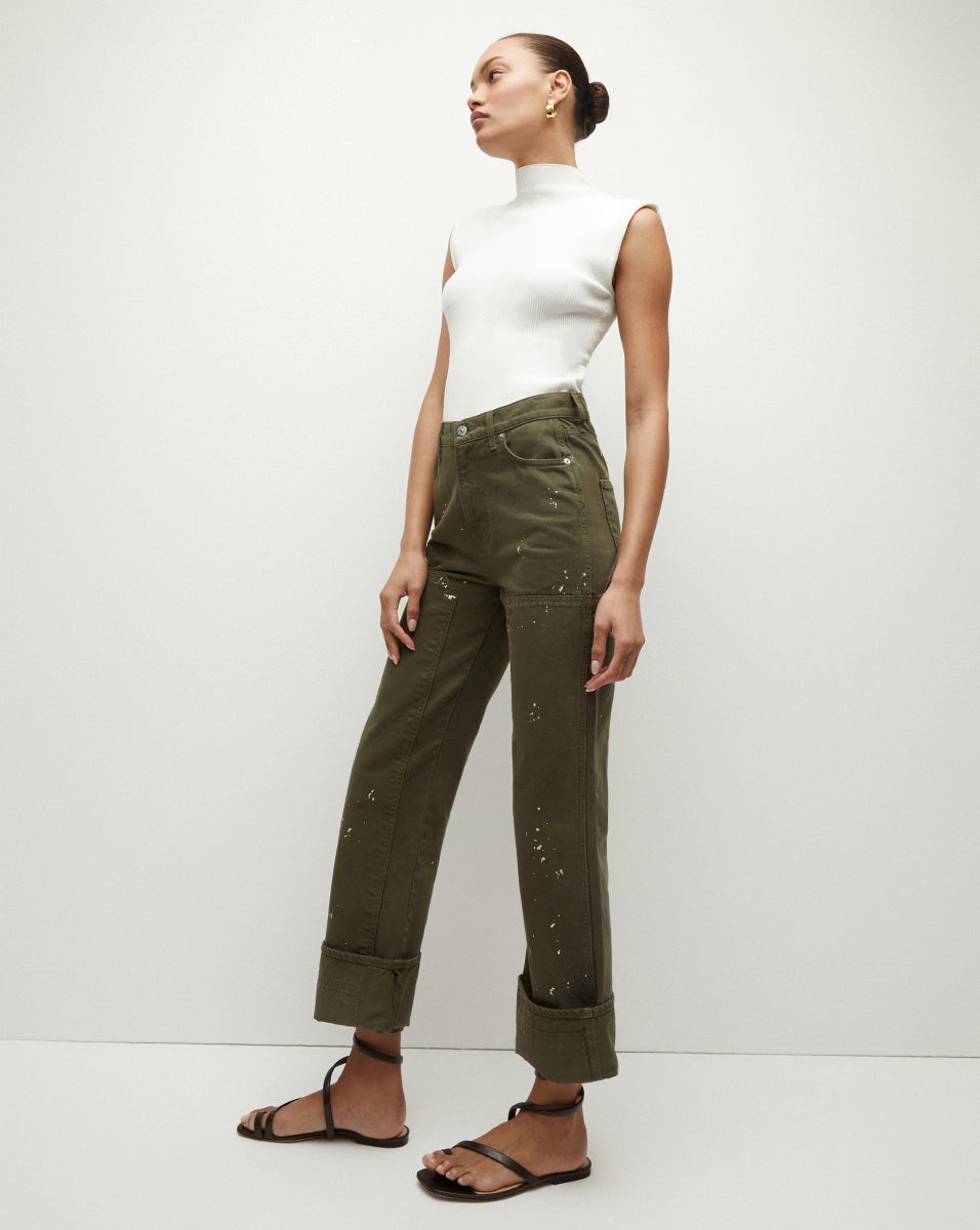 DYLAN STRAIGHT-LEG JEAN | CUFFED - 5