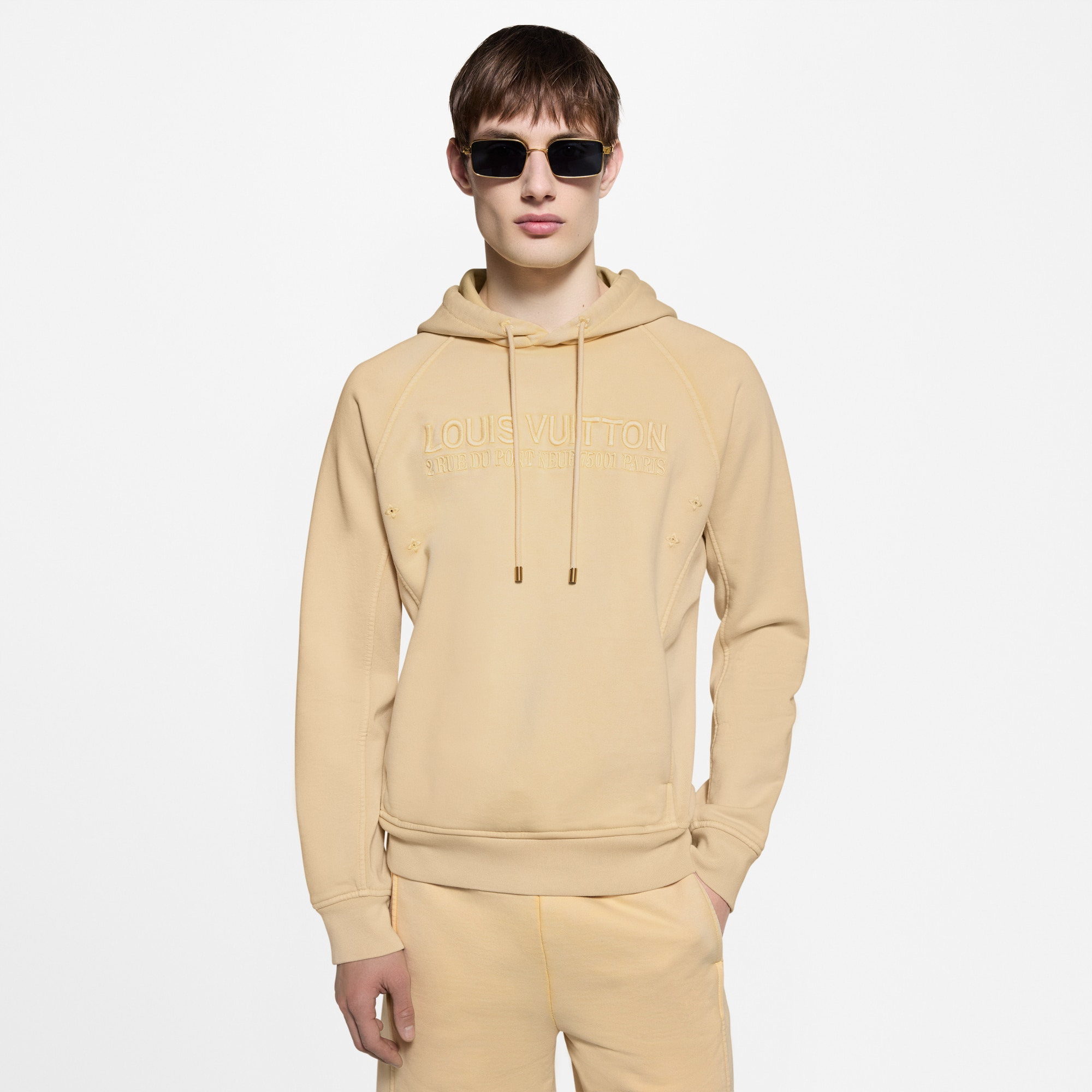 Washed Ribbed Hoodie - 2