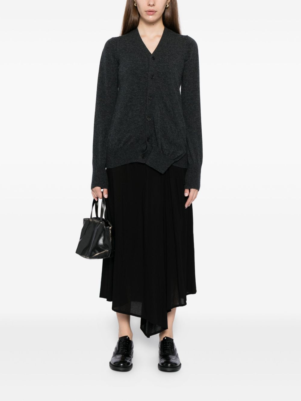 V-neck cardigan - 2