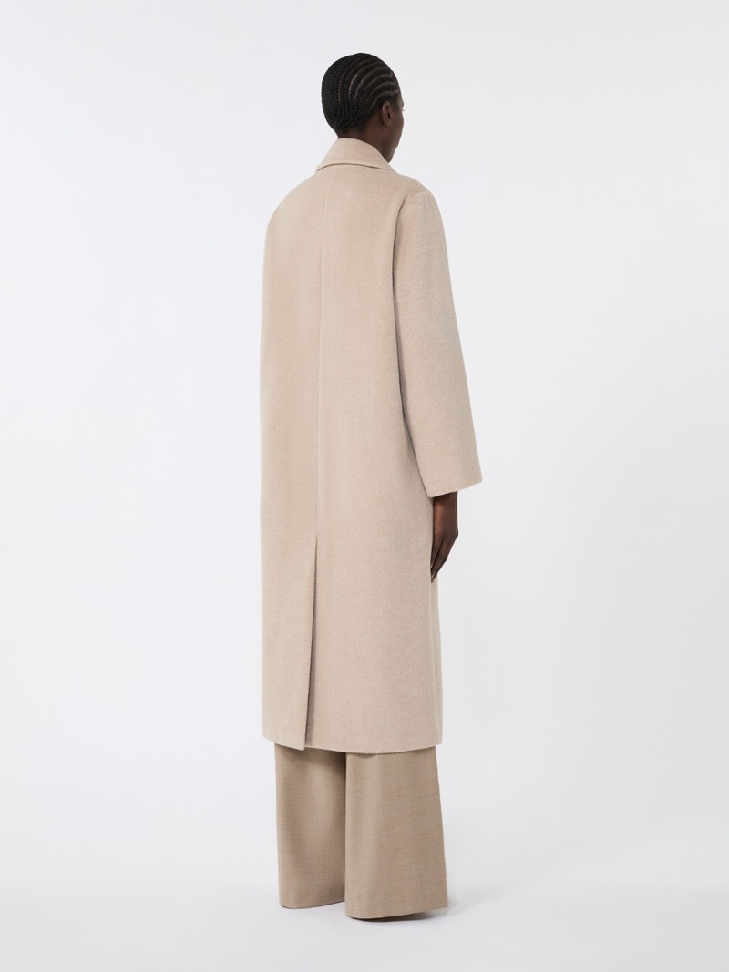 ZUFOLO Double-breasted coat in wool and alpaca 4