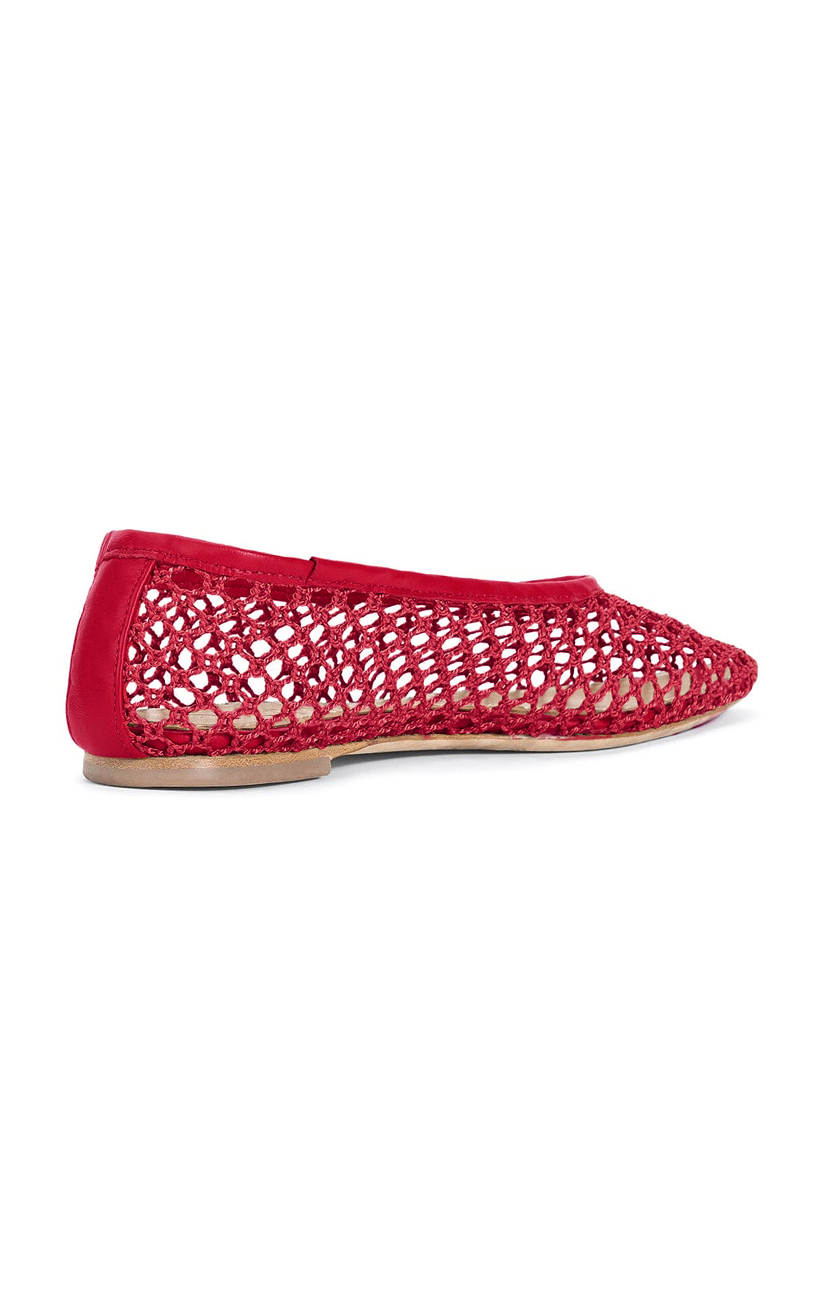 Alba Netted Ballet Flats red - 3