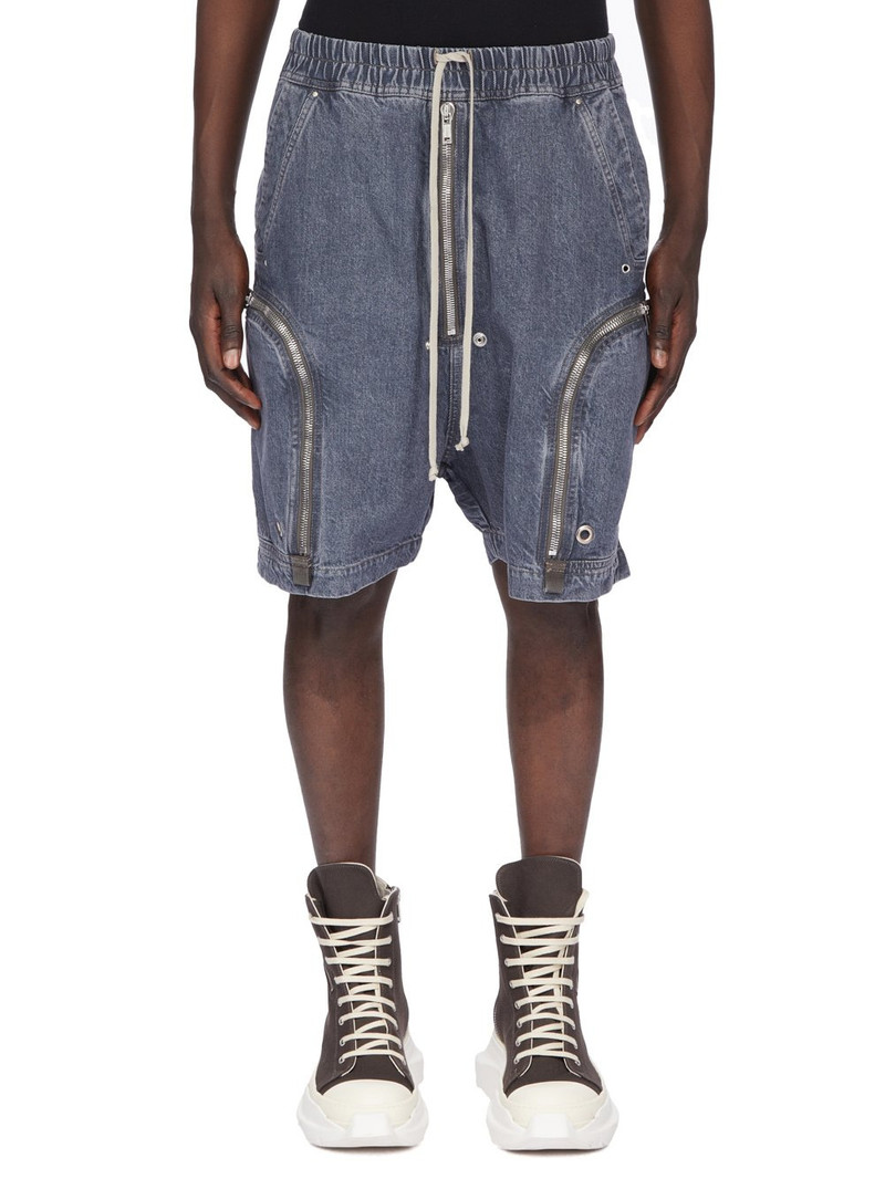 zip-fastening pocket shorts 1