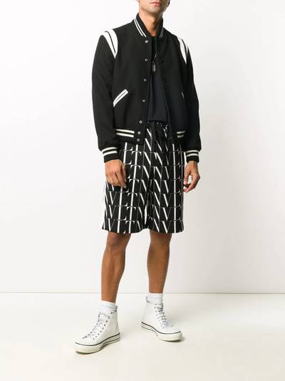 Valentino VLTN print Bermuda shorts outlook