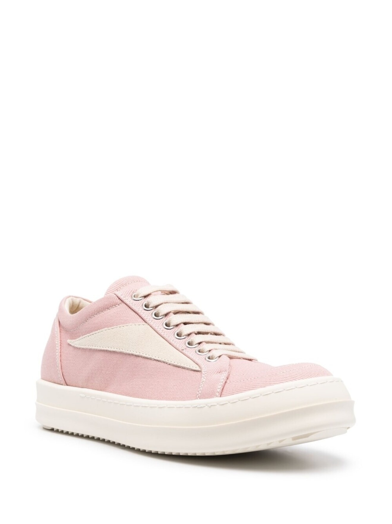 low-top suede sneakers - 2