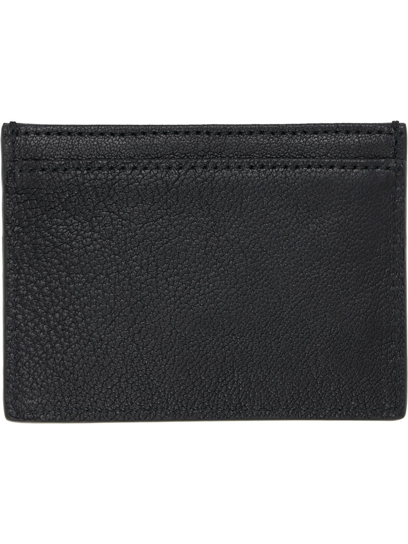 Vivienne Westwood Black Flat Card Holder outlook