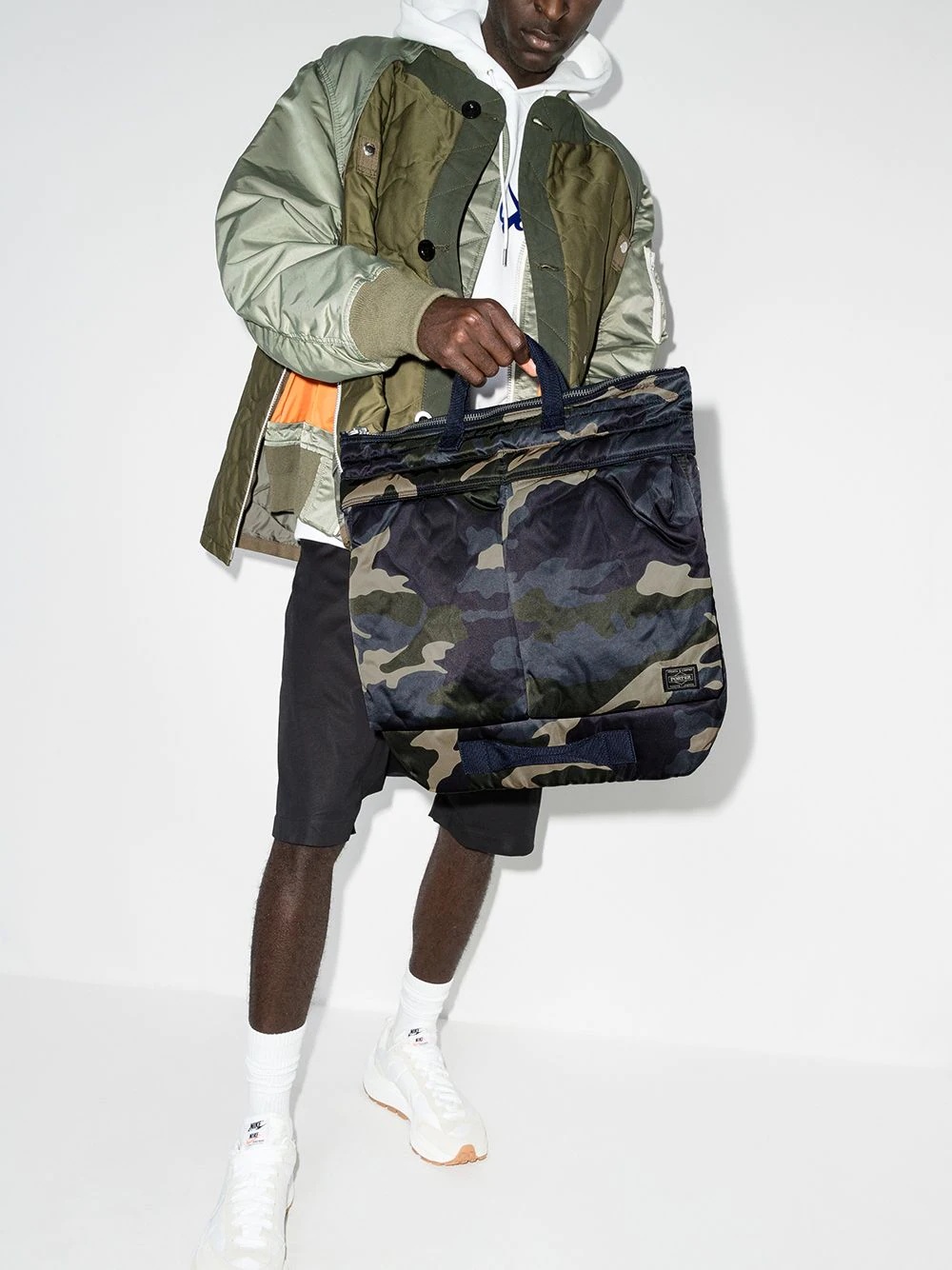 Helmet camouflage tote bag - 2