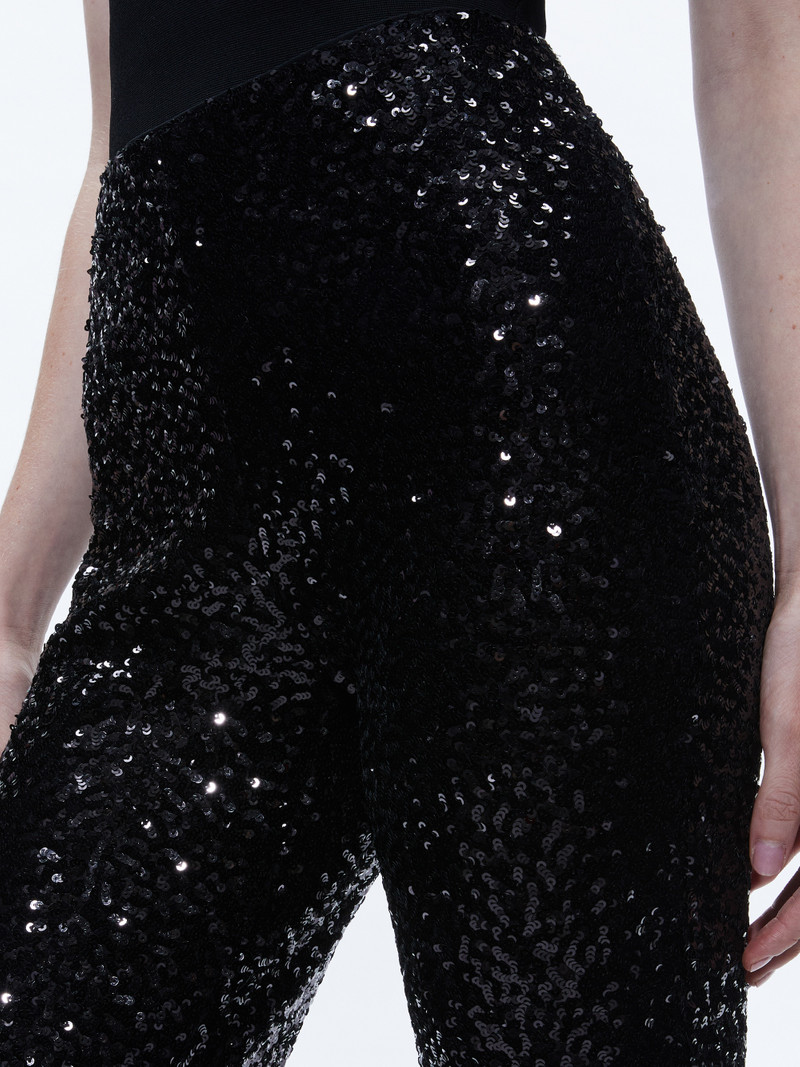 LARA SEQUIN BOOTCUT PANT 5